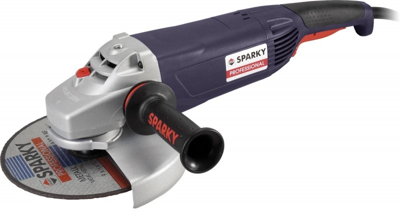 Угловая шлифмашина (Болгарка) Sparky MB 2200 с ручкой AVR
