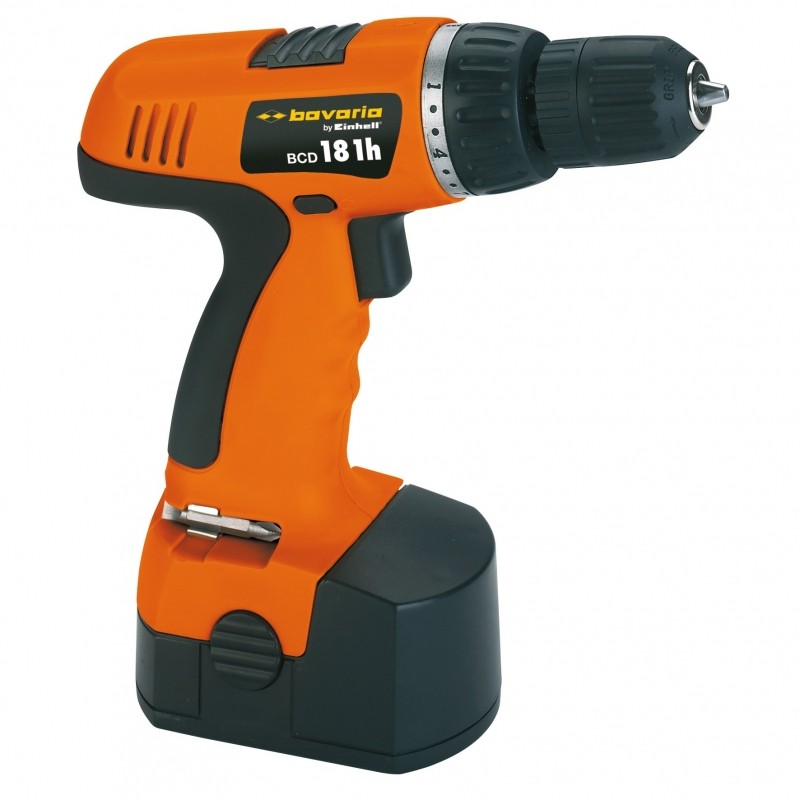 Аккумуляторная двухскоростная дрель-шуруповерт Einhell BCD 18 1h