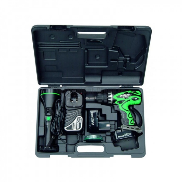 Аккумуляторная дрель-шуруповерт Hitachi DS10DFL - 1