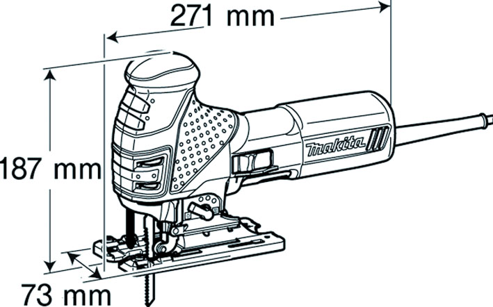 Лобзик Makita 4351CT - 2