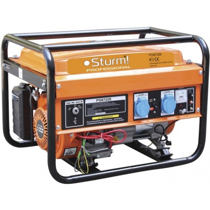 Бензиновый генератор Sturm PG8722EA