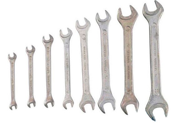 Набор рожковых ключей Stern HTSP121x8