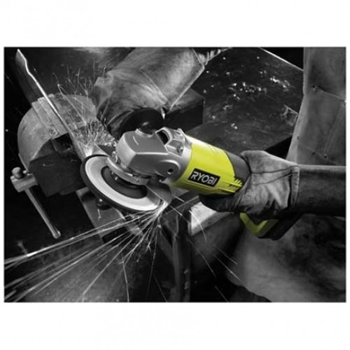 Акумуляторна кутова шліфмашина (болгарка) Ryobi R18AG-0 - 1