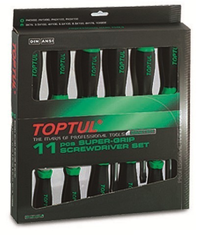 Набор отверток Toptul 11 ед