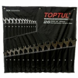 Набор комбинированных ключей Toptul Hi-Performance 26 ед