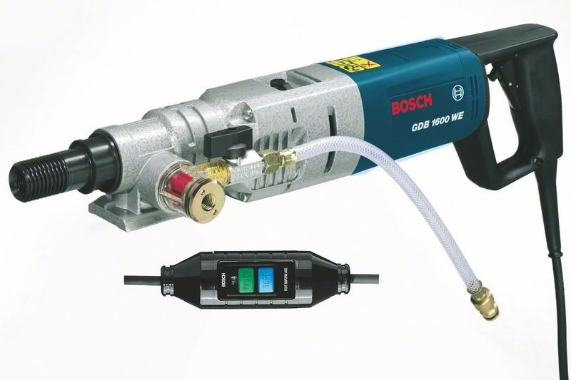 Дрель алмазного сверления Bosch GDB 1600 WE - 1