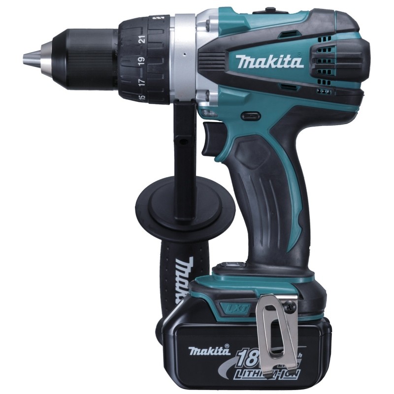 Аккумуляторная дрель-шуруповерт Makita BDF458RFE