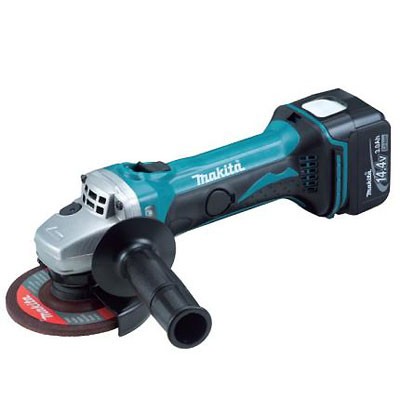 Аккумуляторная угловая шлифмашина (болгарка) Makita BGA450RFE