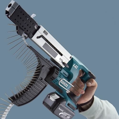 Аккумуляторный магазинный шуруповерт Makita BFR550RFE - 1