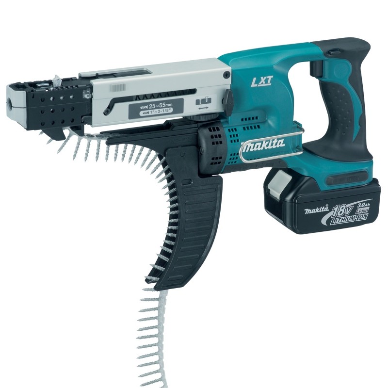 Аккумуляторный магазинный шуруповерт Makita BFR550RFE