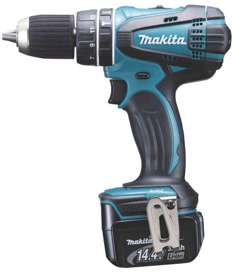 Аккумуляторный ударный шуруповерт Makita BHP446RFE