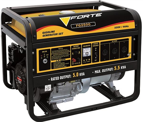Бензиновий генератор Forte FG3500E