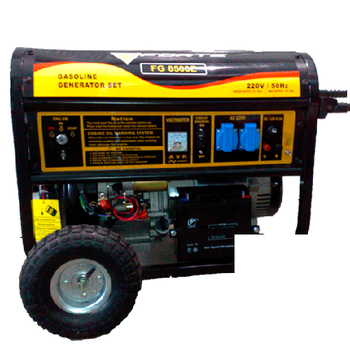 Бензиновий генератор Forte FG6500E