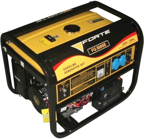 Бензиновий генератор Forte FG8000E