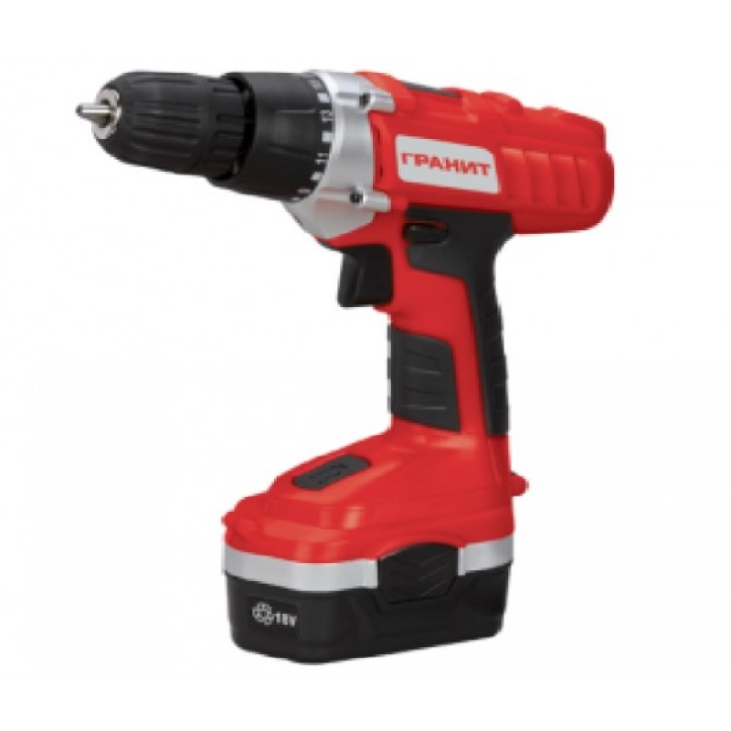 Аккумуляторный шуруповерт Гранит ШБА-18