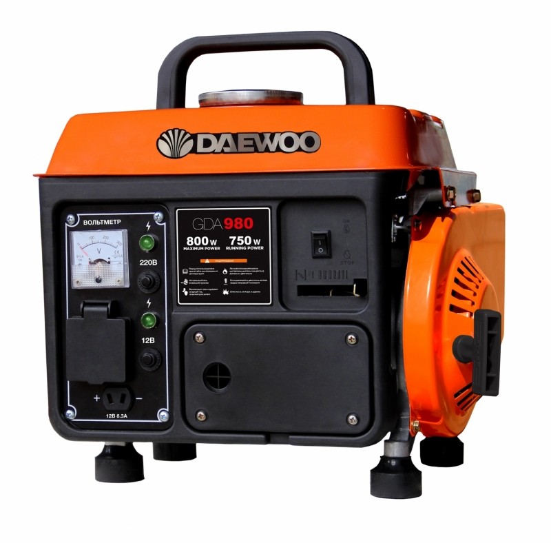 Бензиновий генератор DAEWOO GDA 980