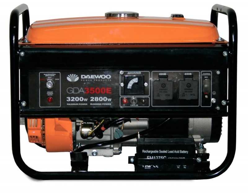 Бензиновий генератор DAEWOO GDA 3500E