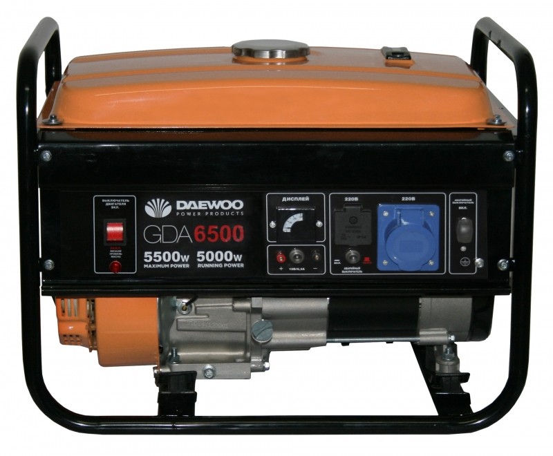 Бензиновий генератор Daewoo GDA 6500