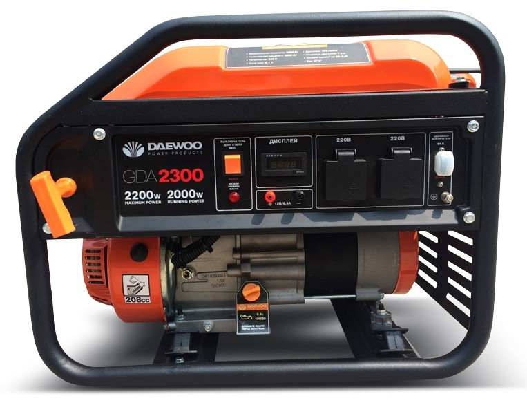 Бензиновый генератор DAEWOO GDA 2300