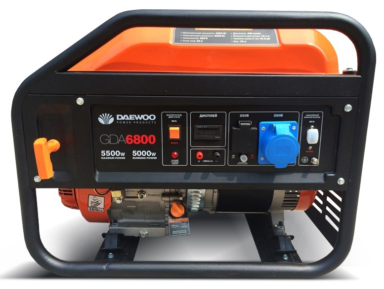 Бензиновый генератор DAEWOO GDA 6800