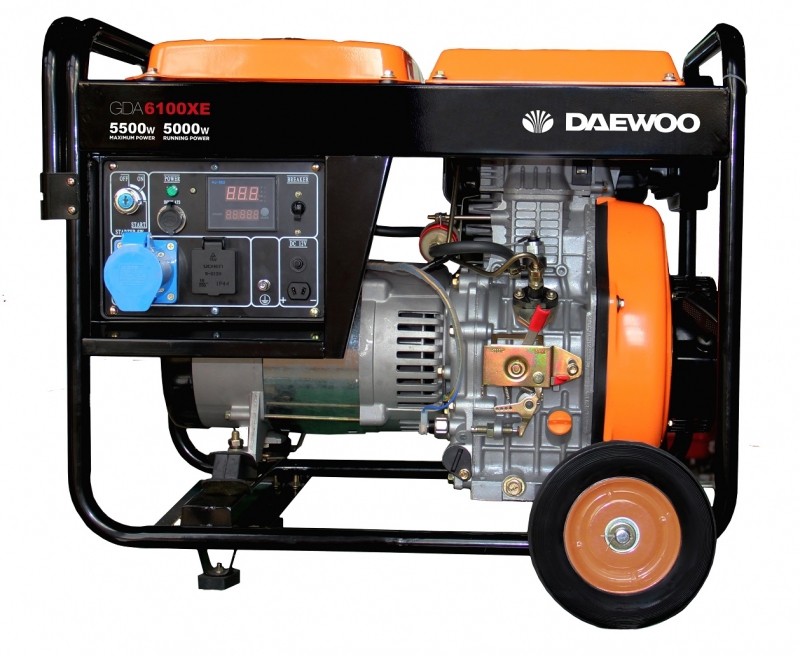 Бензиновий генератор Daewoo DDAE 6100XE