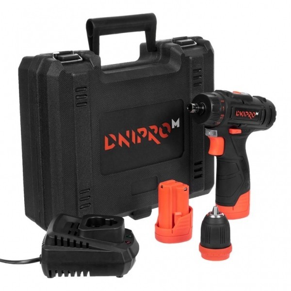 Акумуляторний дриль-шуруповерт Dnipro-M CD-121Q - 1