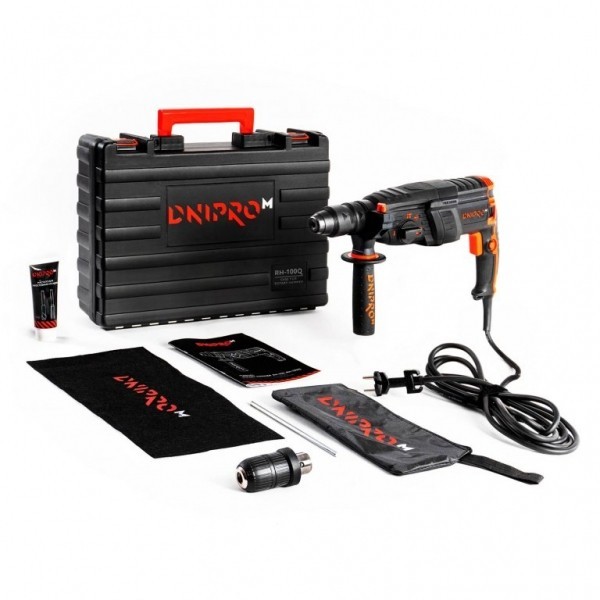 Перфоратор прямой Dnipro-M RH-100Q - 1