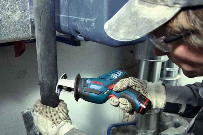 Аккумуляторная сабельная пила Bosch GSA 10,8 V-LI L-BOXX - 3