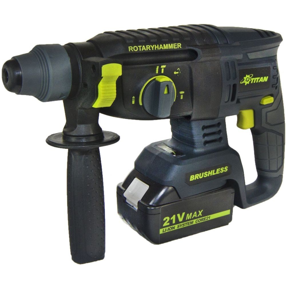 Аккумуляторный перфоратор Титан PRH2621B-CORE BRUSHLESS - Аккумуляторный перфоратор Титан PRH2621B-CORE BRUSHLESS