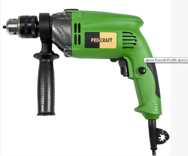 Дрель PROCRAFT PS-950 - Дрель PROCRAFT PS-950