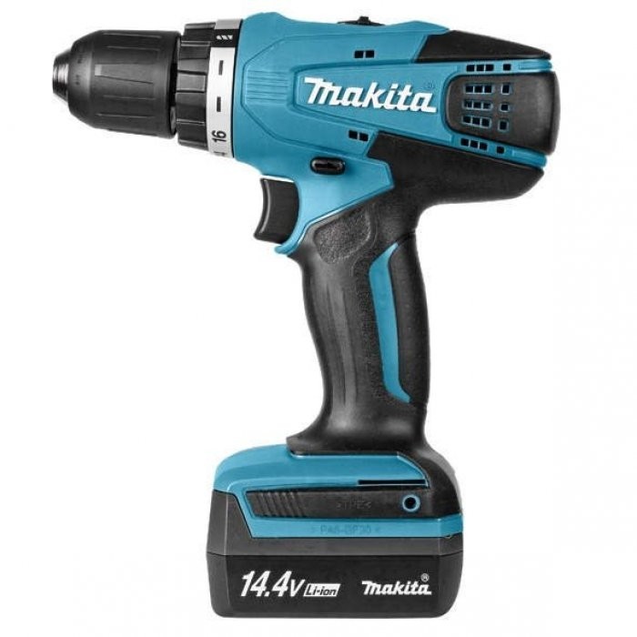 Акумуляторный дрель-шуруповёрт Makita DF347DWE - Акумуляторный дрель-шуруповёрт Makita DF347DWE