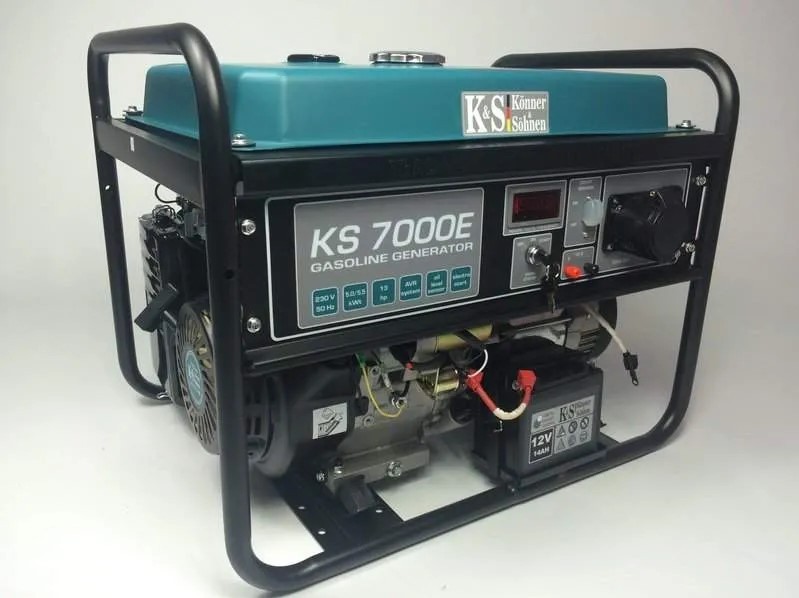 Бензиновый генератор Konner & Sohnen KS 7000E - 1