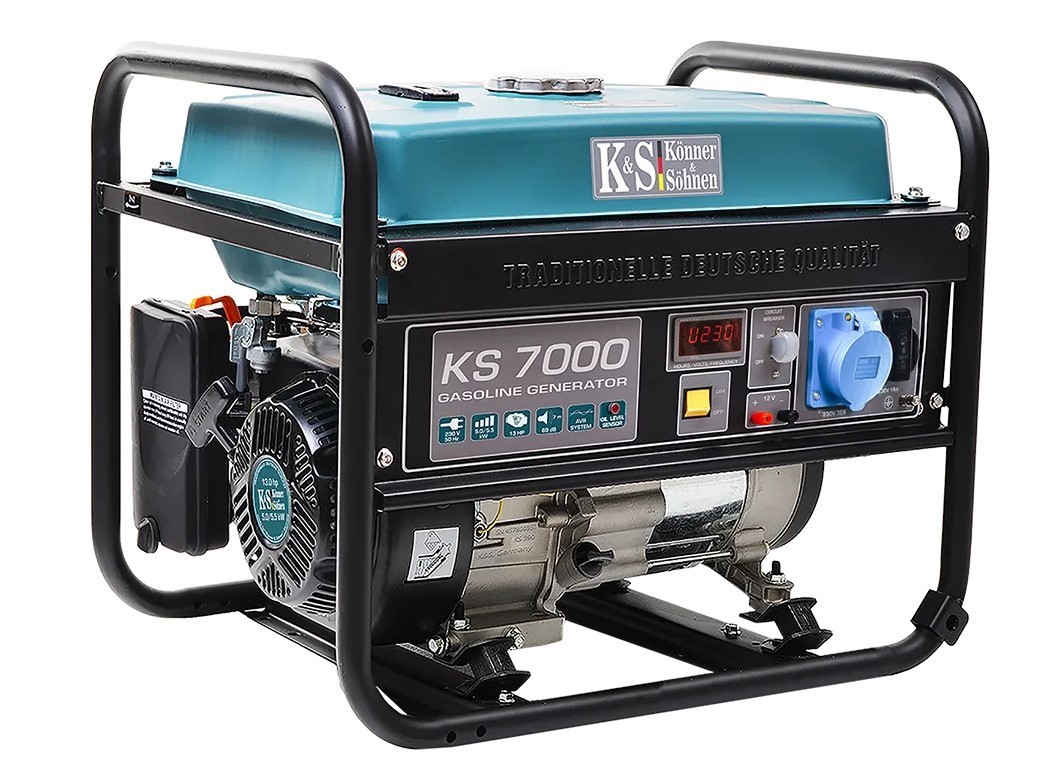 Бензиновий генератор Konner & Sohnen KS 7000 - Бензиновий генератор Konner & Sohnen KS 7000