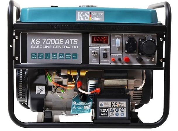 Бензиновий генератор Konner & Sohnen KS 7000E ATS - 1