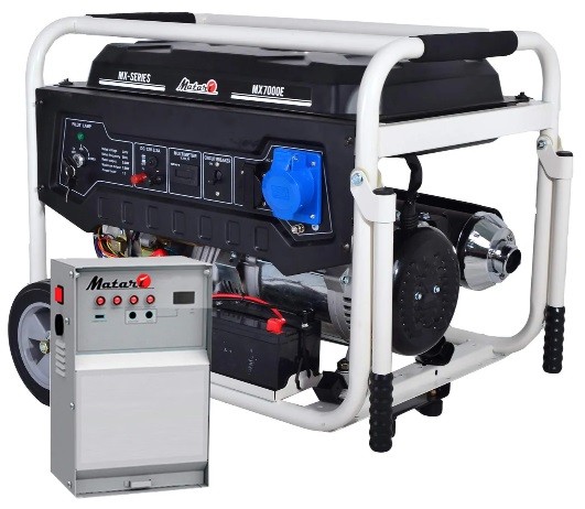 Бензиновый генератор Matari MX7000EA-ATS - Бензиновый генератор Matari MX7000EA-ATS