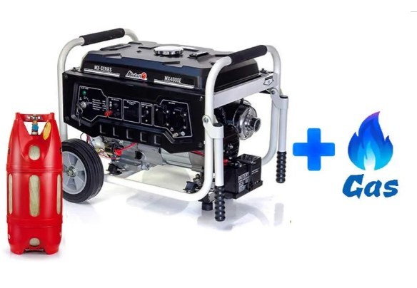 Двухтопливный генератор Matari MX 4000e ГАЗ-БЕНЗИН - 1