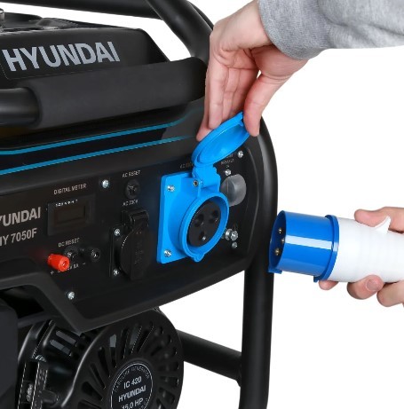 Генератор Hyundai HHY 7050F - 7