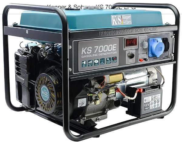 Бензиновый генератор Konner&Sohnen KS 7000E ГАЗ-БЕНЗИН - Бензиновый генератор Konner&Sohnen KS 7000E ГАЗ-БЕНЗИН