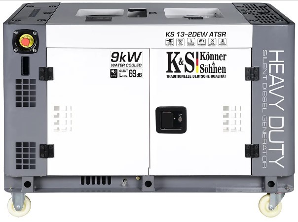 Дизельный генератор Konner&Sohnen KS 13-2DEW ATSR (жидкостное охлаждение) - 1