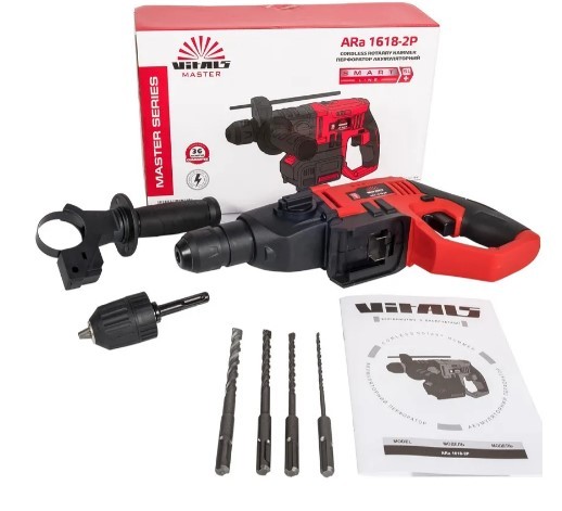 Перфоратор аккумуляторный Vitals Master ARa 1618-2P - 4