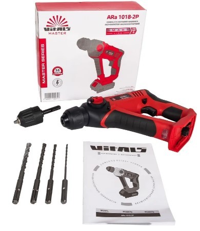 Перфоратор аккумуляторный Vitals Master ARa 1018-2P  - 4