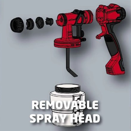 Фарбопульт електричний Einhell TC-SY 700 S - 11