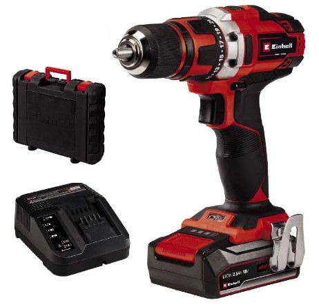 Шуруповерт аккумуляторный Einhell TE-CD 18 / 40-1 Li X-Chane - 1