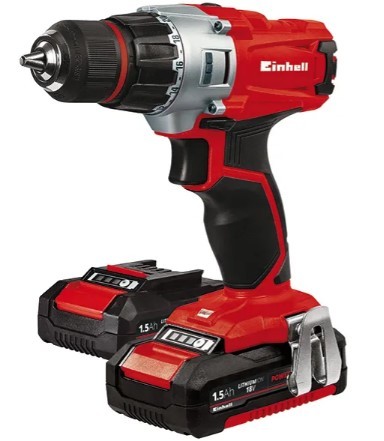 Шуруповерт аккумуляторный Einhell TE-CD 18/2 Li Kit X-Change - 1