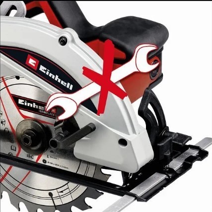 Пила циркулярна Einhell TC-CS 1410, 1410 Вт - 4