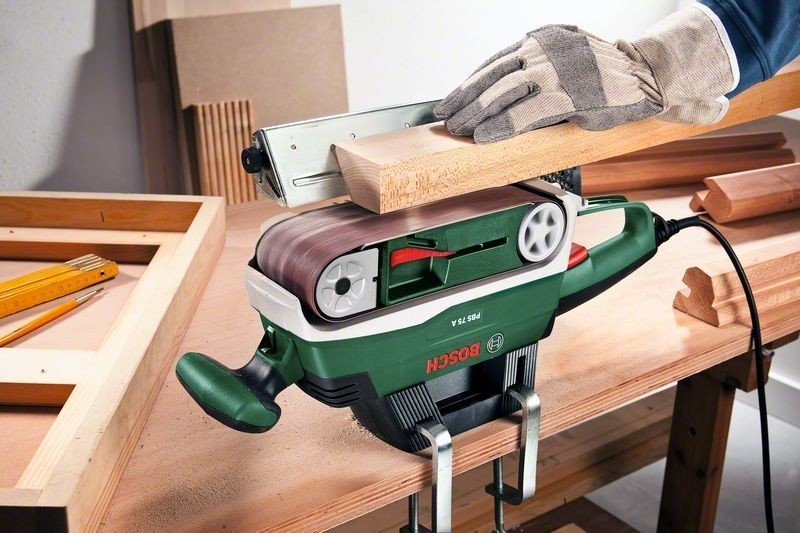 Ленточная шлифмашина Bosch PBS 75 A - 1