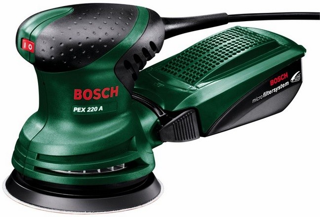 Эксцентриковая шлифмашина Bosch PEX 220 A