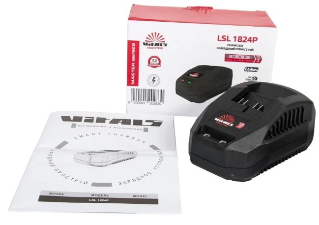 Зарядний пристрій для акумуляторів Vitals Master LSL 1824P - 4