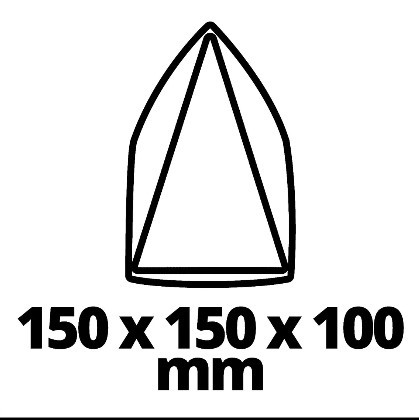 Шлифмашина вибрационная аккумуляторная Einhell TE-OS 18/150 Li - Solo - 6