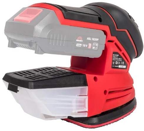 Машина шлифовальная эксцентриковая аккумуляторная Vitals Master AEs 18125P - 2